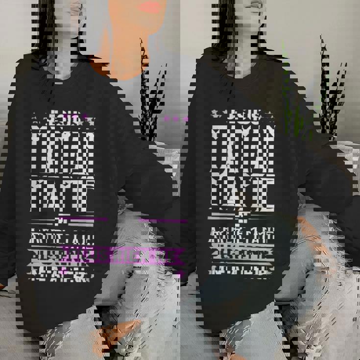 Maman Mamie Arrière Mamie Citation Pour Arrière Grand-Mère Women Sweatshirt Cadeaux pour elle