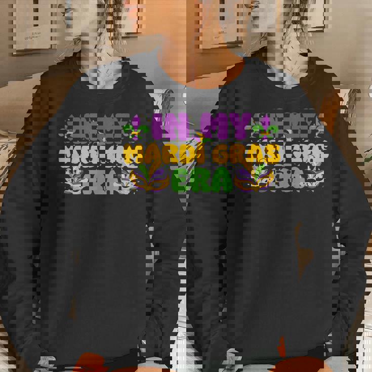 In My Mardi Gras Era Groovy Mardi Gras Orleans Carnival Women Sweatshirt Gifts for Her In My Mardi Gras Era Groovy Mardi Gras Orleans Carnival Women Sweatshirt Gifts for Her