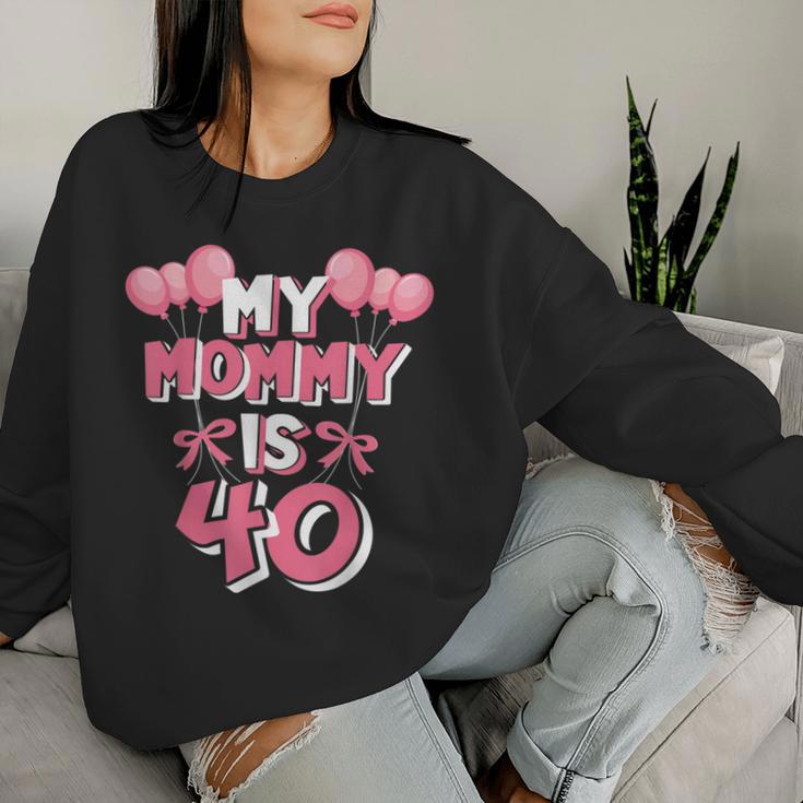 Meine Mama Ist 40 Jahre Alt Mutter Hat Ihr 40Th Birthday Sweatshirt Frauen Geschenke für Sie