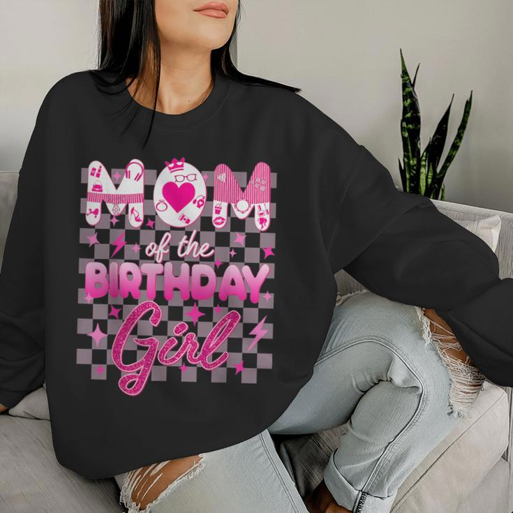Mom And Dad Of The Birthday Girl Doll Family Party Decor Women Sweatshirt Gifts for Her
