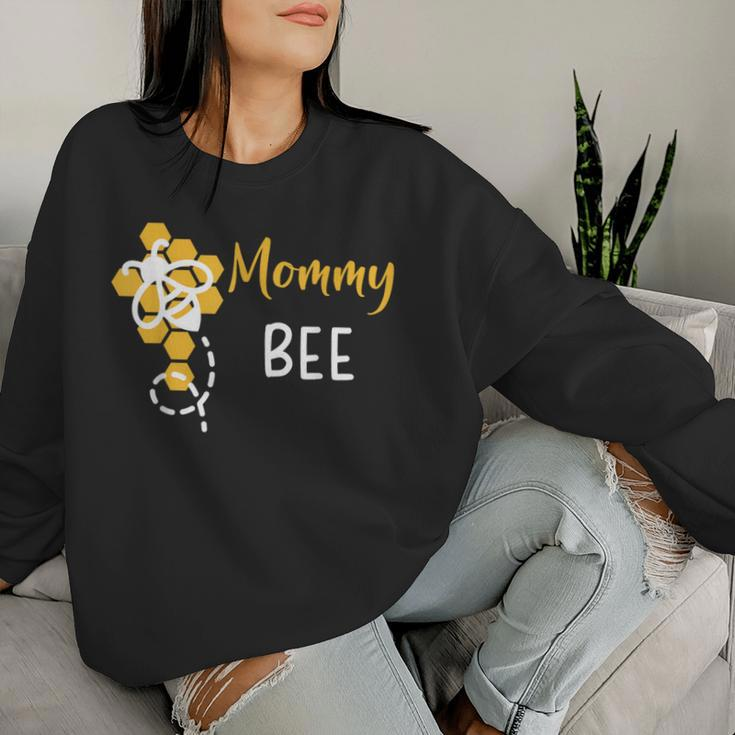 Mommy Of The Bee 1St Birthday Outfit First Bee Day Family Women Sweatshirt Gifts for Her