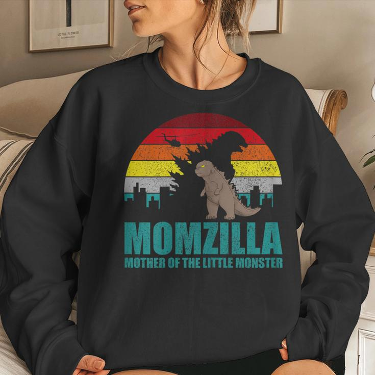 Momzilla Mother Of The Little Monster Women Sweatshirt Gifts for Her