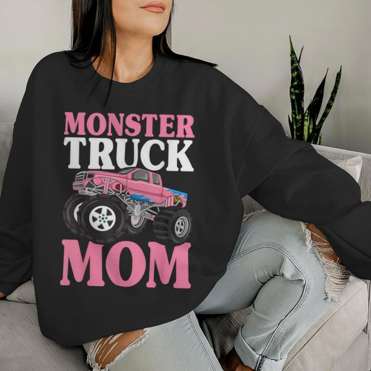 Monster Truck Mom Truck Lover Mom Women Sweatshirt Gifts for Her