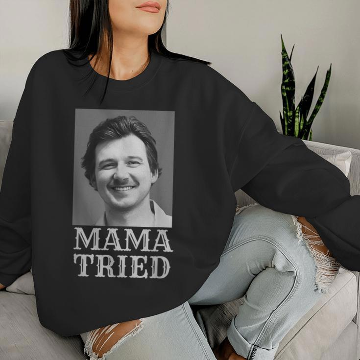 Morgan Hot April 2024 Nashville Mama Tried Shot Women Sweatshirt Gifts for Her