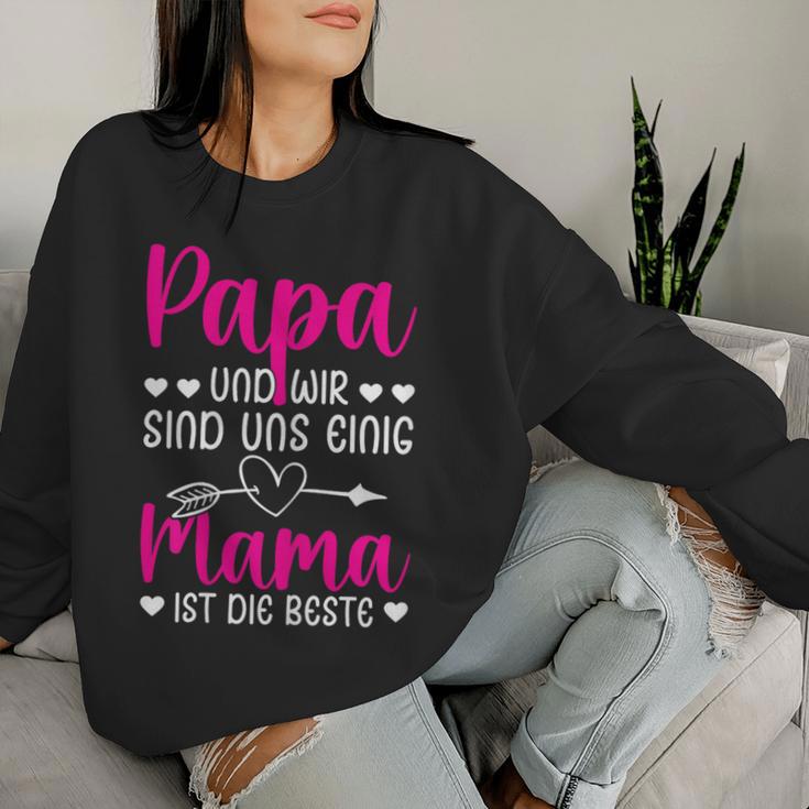 Muttertag Mama Ist Die Beste Sweatshirt Frauen Geschenke für Sie