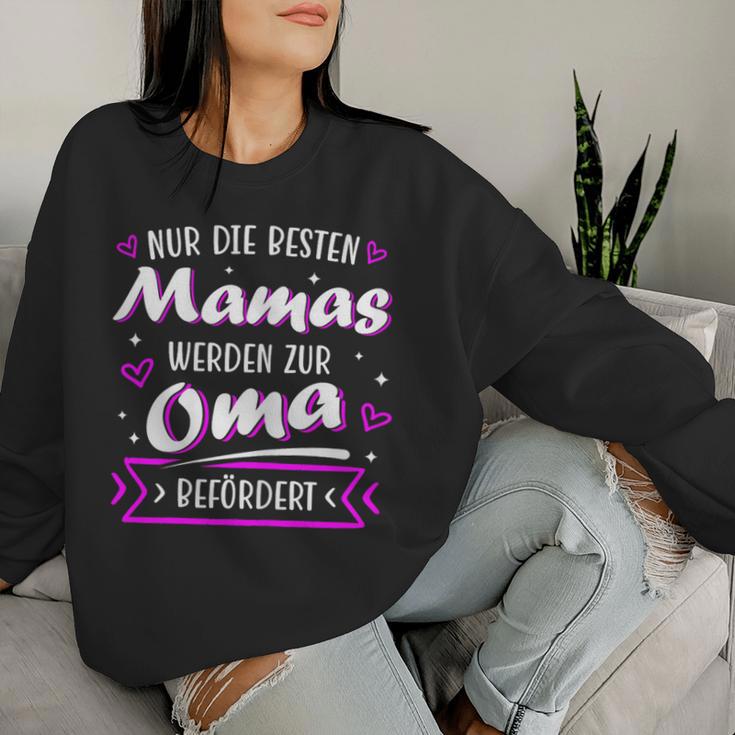 Muttertag Mama Schwangerschaft Ankündigung Du Wirst Oma Sweatshirt Frauen Geschenke für Sie