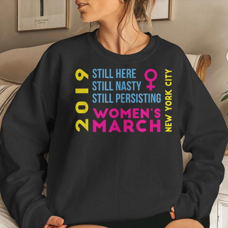 New York City Nyc Ny Women's March January 2019 Women Sweatshirt Gifts for Her