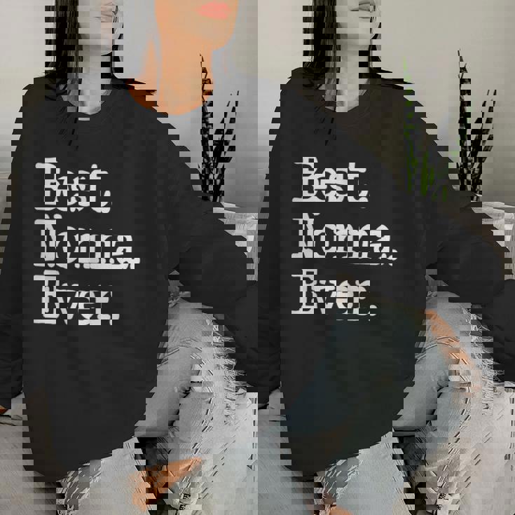 Nonna Mejor Nonna Ever Sudadera Mujer Regalos para ella