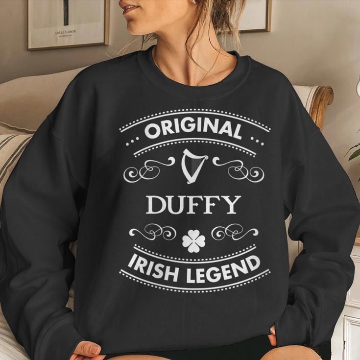 Original Irish Legend Duffy Irish Family Name Women Sweatshirt Gifts for Her