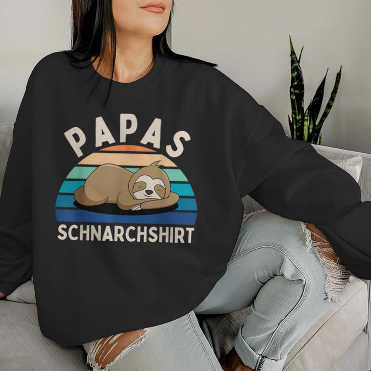 Papa Sleep Pyjamas Sloth Sleep Sweatshirt Frauen Geschenke für Sie