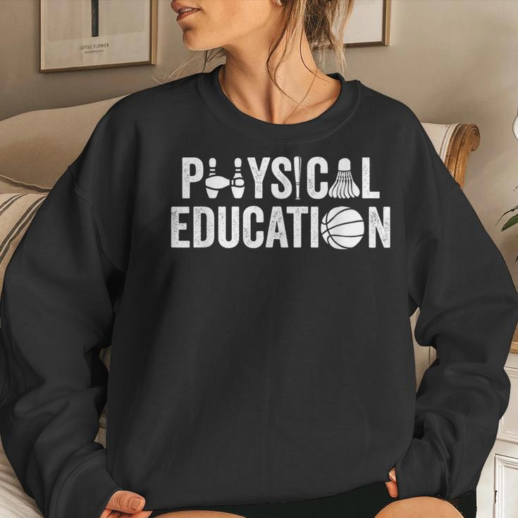 Pe Teacher Physical Education Appreciation Gym Teacher Women Sweatshirt Gifts for Her