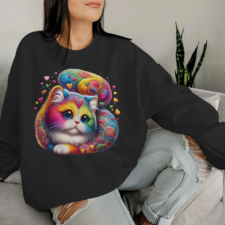 Persian Cat Mom Cat Owner Lover Cat Cute Persian Kitten Women Sweatshirt Gifts for Her