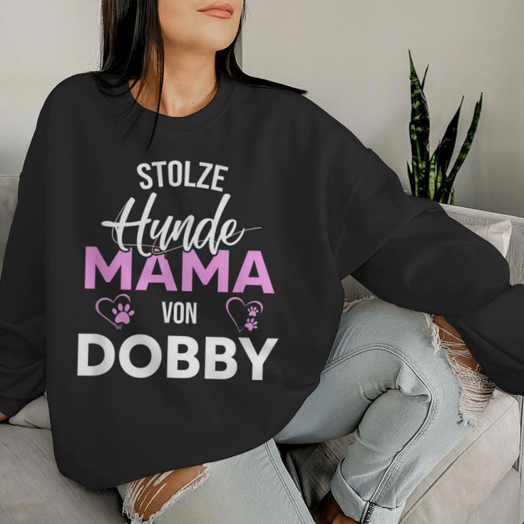 Proud Dog Mum From Dobby Hund Fauch Women Sweatshirt Gifts for Her