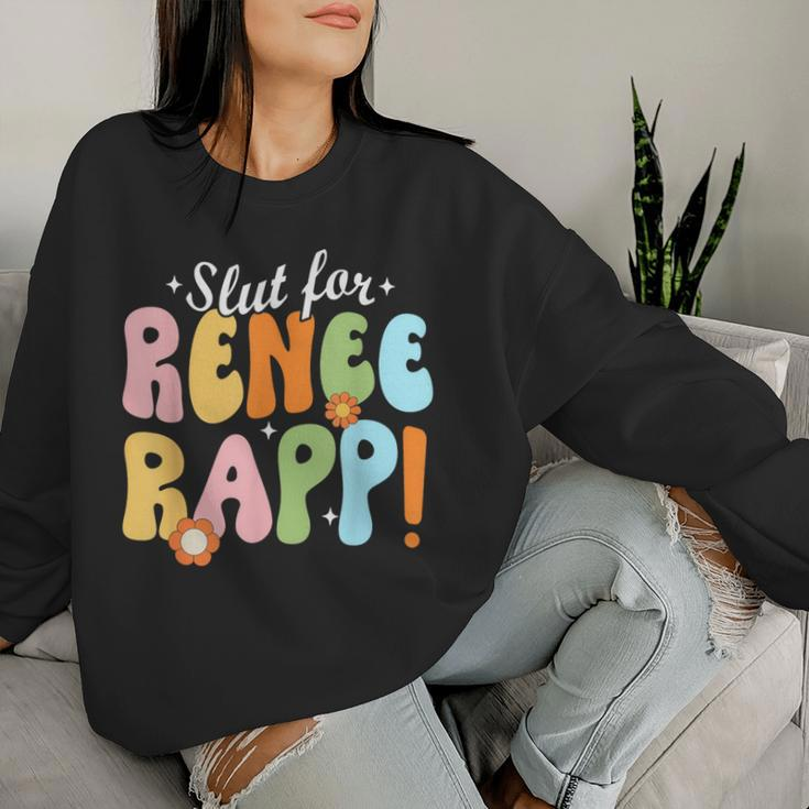 Rapp Groovy Sarcastic Saying Women Women Sweatshirt Gifts for Her