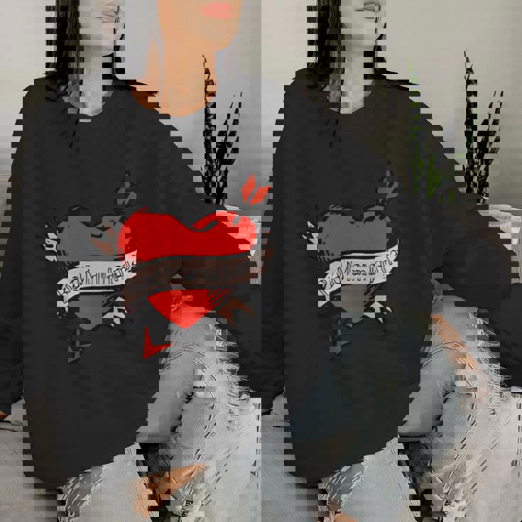 Retro Bad Mama Jama Women Sweatshirt - Monsterry CA