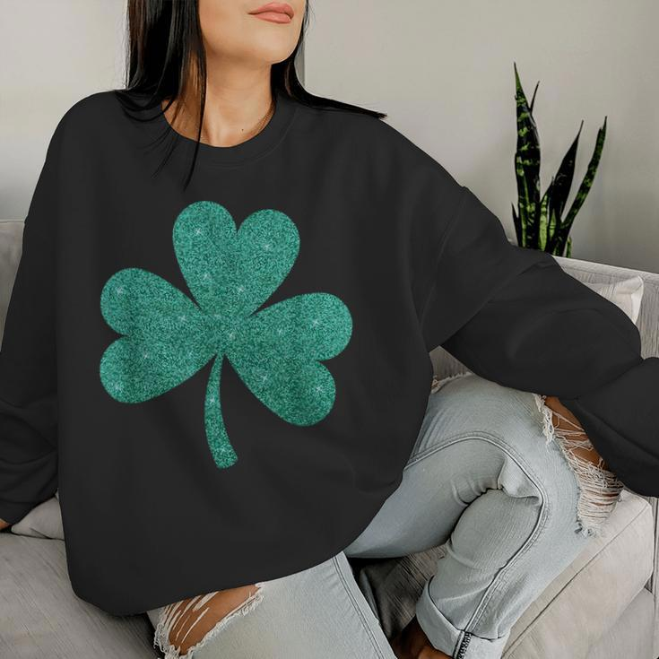 Shamrock St Patrick's Day Girls Irish Ireland Women Sweatshirt Gifts for Her