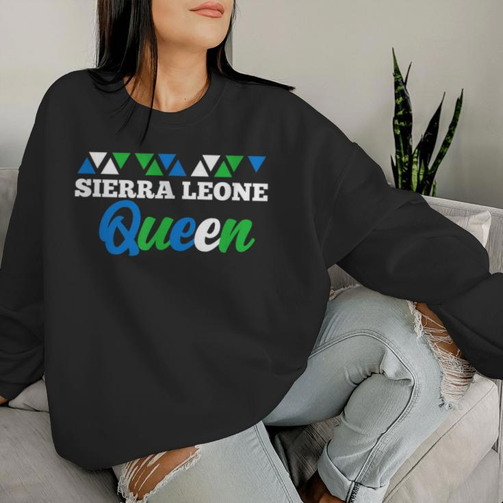 Sierra Leone Queen Women Sweatshirt Gifts for Her