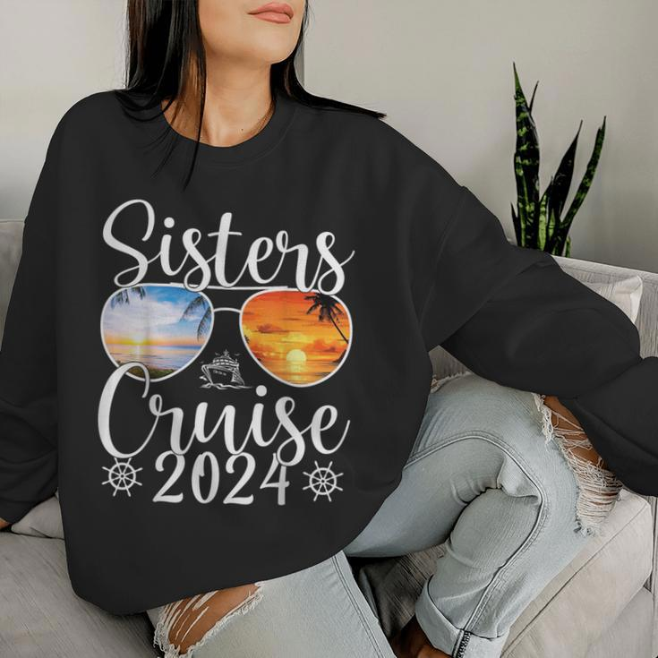 Sister's Cruise 2024 Sister Toddler Weekend Trip Women Sweatshirt Gifts for Her