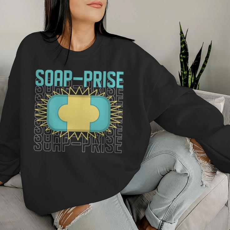 Soap-Prise Handmade Craft Fair Soap Making Women Sweatshirt Gifts for Her