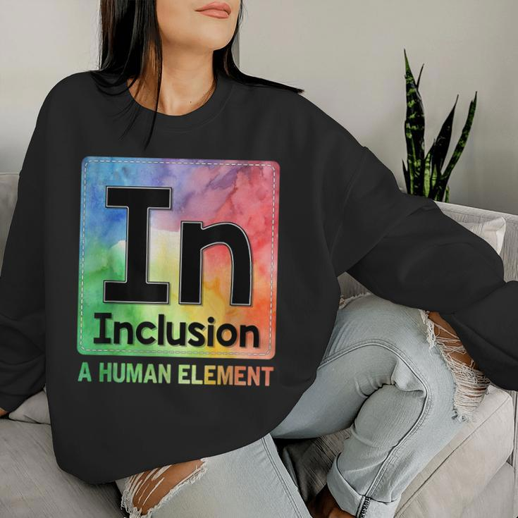 Special Ed Teacher In Inclusion A Human Element Sped Teacher Women Sweatshirt Gifts for Her
