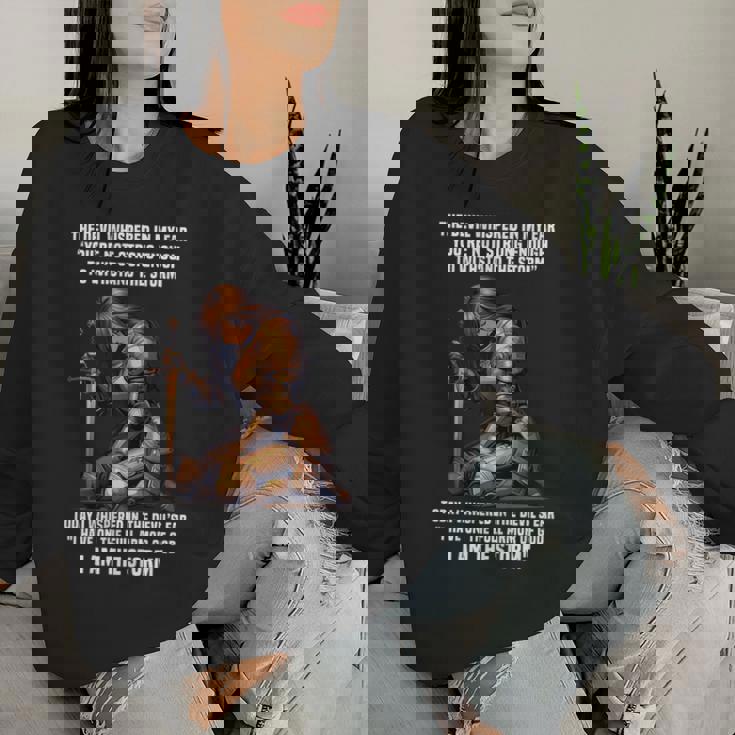 I Am The Storm Armor Of God Prayer Warrior Christian Woman Women Sweatshirt Gifts for Her