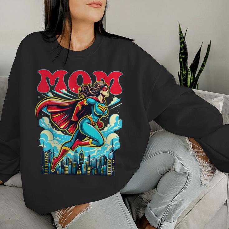 Superhelden-Mama Sweatshirt Frauen Geschenke für Sie