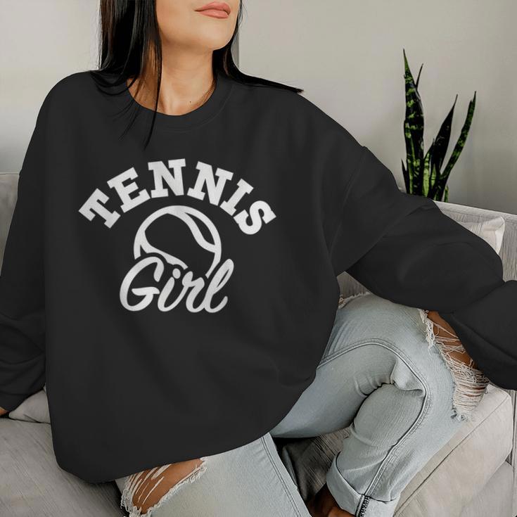 Tennis Girls' Sweatshirt Frauen Geschenke für Sie