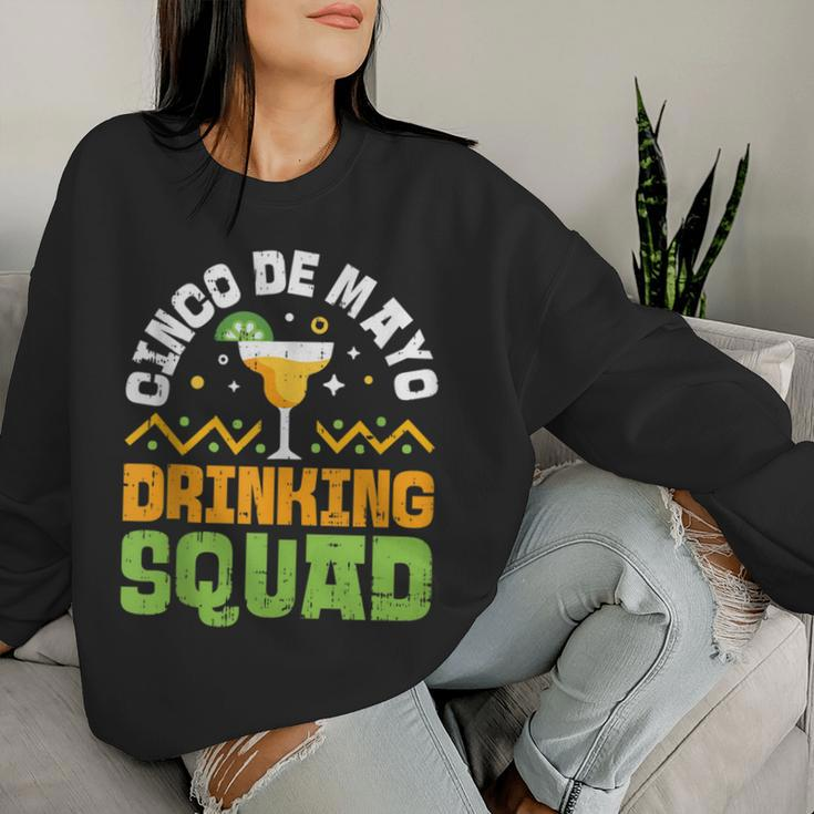 Tequila Drinking Squad Mexican Cinco De Mayo 2020 Women Sweatshirt Gifts for Her