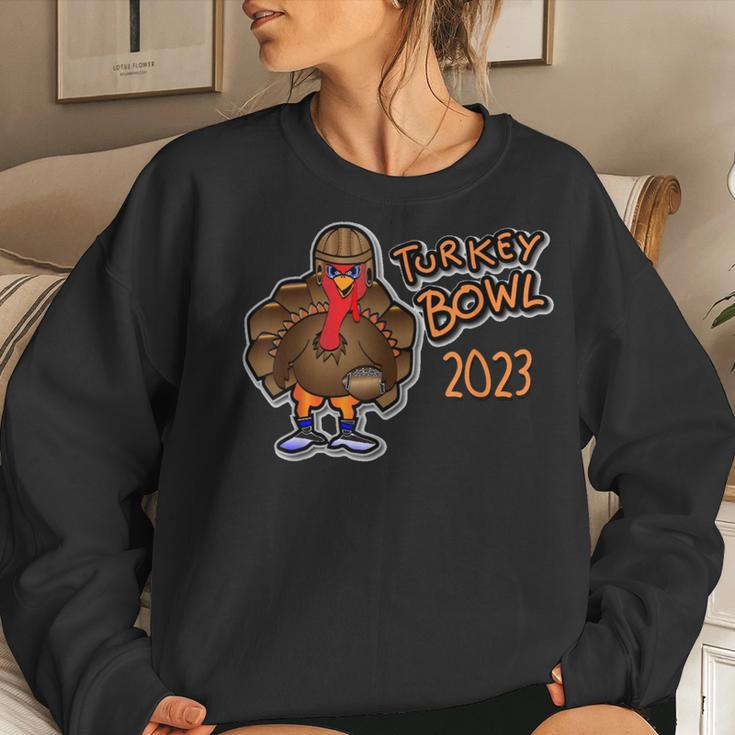 Turkey Bowl 2023 Thanksgiving Day Football Game Women Sweatshirt Gifts for Her