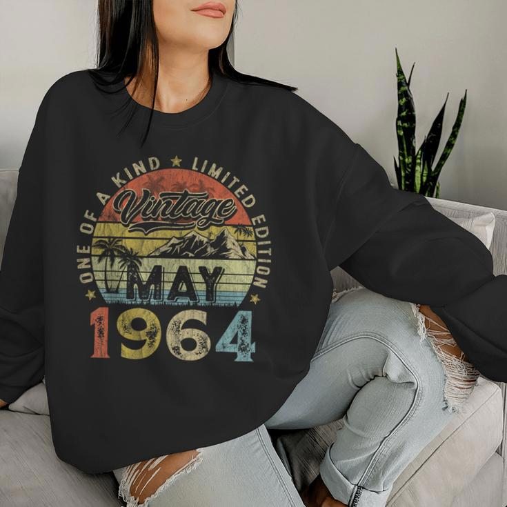 Vintage Legend Since May 1964 60Th Birthday For Women Women Sweatshirt Gifts for Her