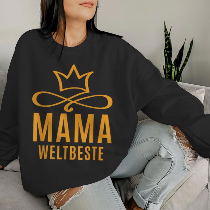 Weltbeste Mama 2024 Muttertagintage Sweatshirt Frauen Geschenke für Sie