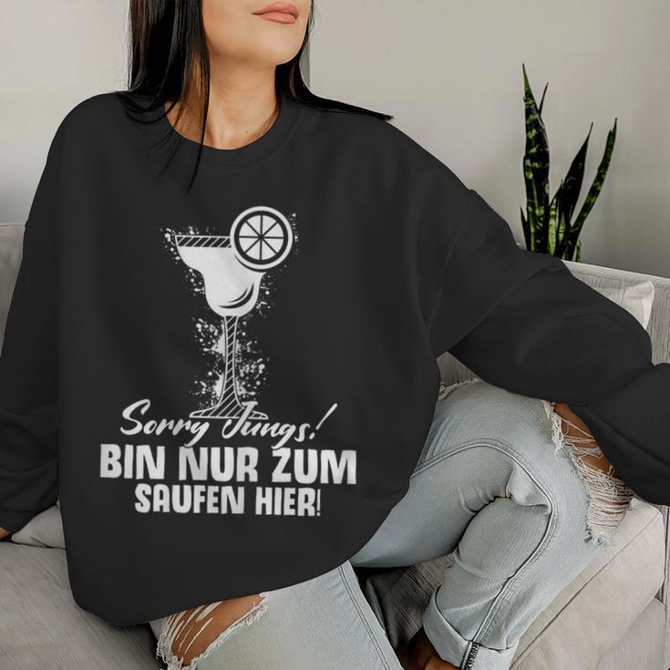 Women's Beer Drinking Beer Fun Drinking Malle Beer Drinker Sweatshirt Frauen Geschenke für Sie