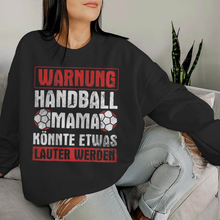 Women's Handball Mama Könnte Louter Become Handball Player Handball Sweatshirt Frauen Geschenke für Sie