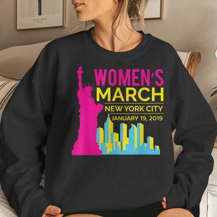 Women's March Nyc January 19 2019 Women Sweatshirt Gifts for Her