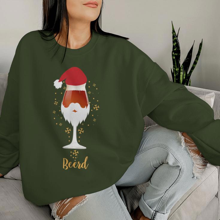 Beerd Christmas Dad Sweatshirt Frauen Geschenke für Sie