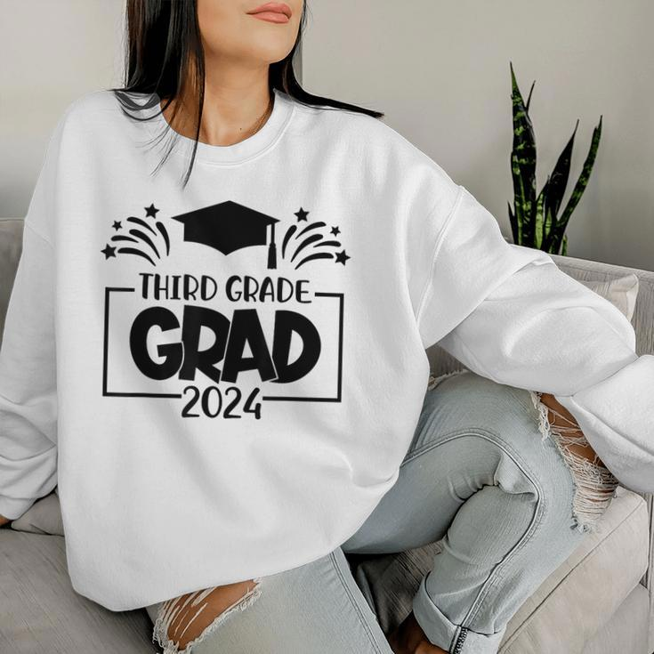 2024 Third Grade Graduate Last Day Of School Senior 2024 Women Sweatshirt Gifts for Her
