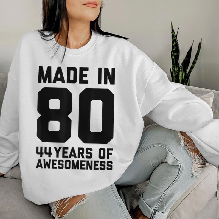 44 Geburtstag 44 Jahre Alt Geschenk Männer Frauen Papa Mama Sweatshirt Frauen Geschenke für Sie