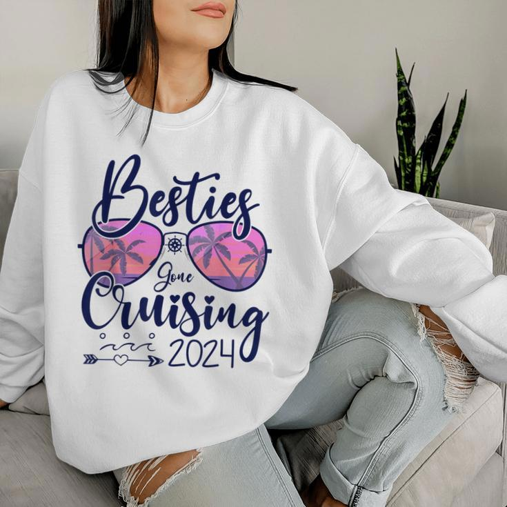 Besties Gone Cruising 2024 Girls Matching Cruise Women Sweatshirt Gifts for Her