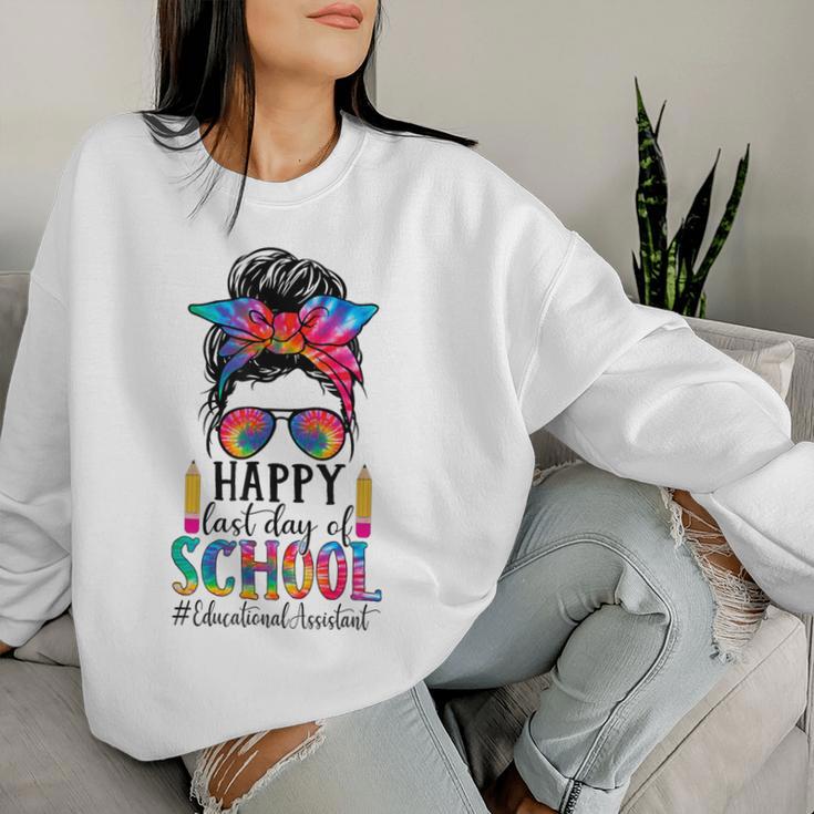 Educational Assistant Last Day Of School Womans School Girl Women Sweatshirt Gifts for Her