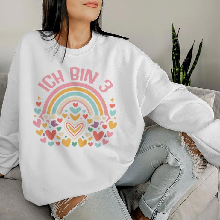 Ich Bin 3 Jahre Mädchen 3Rd Drei Dritter Sweatshirt Frauen Geschenke für Sie