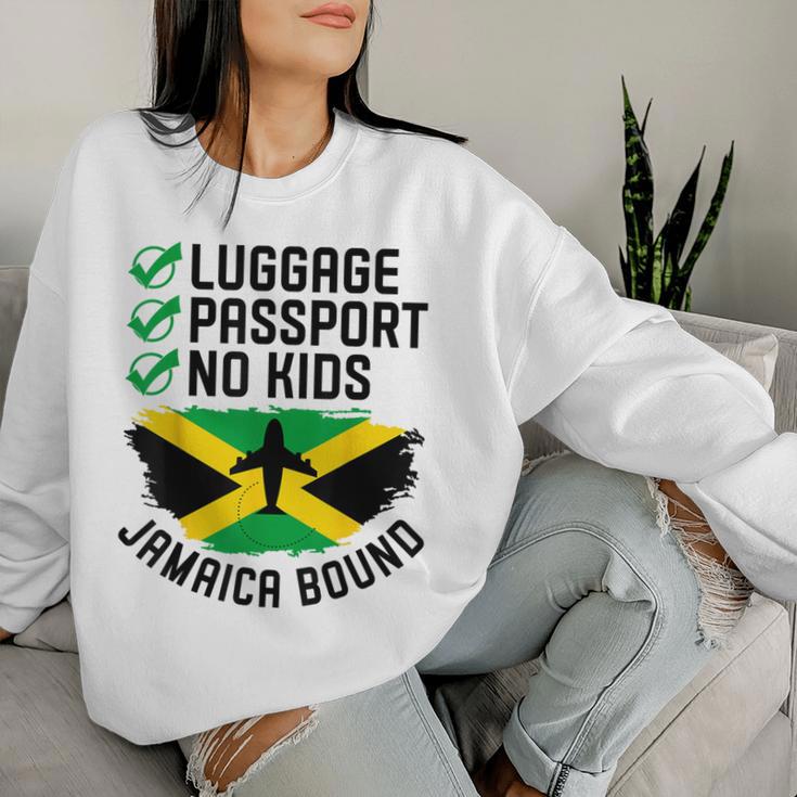 Jamaican Travel Vacation Outfit To Jamaica Jamaica Women Sweatshirt Gifts for Her