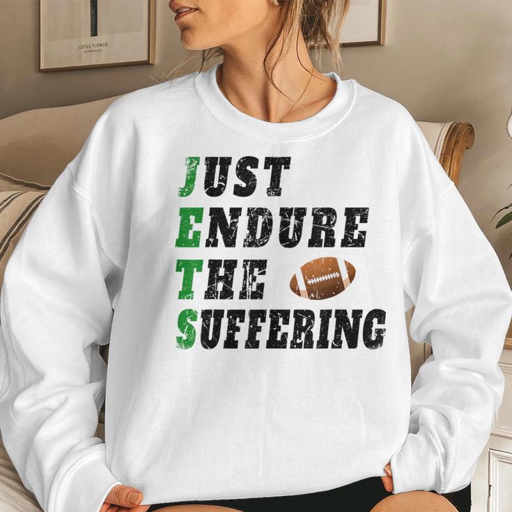 Jets Just Endure The Suffering For Women Women Sweatshirt Gifts for Her