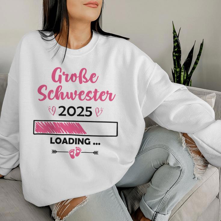 Kinder Ich Werde Große Schwester 2025 Cute Sweatshirt Frauen Geschenke für Sie