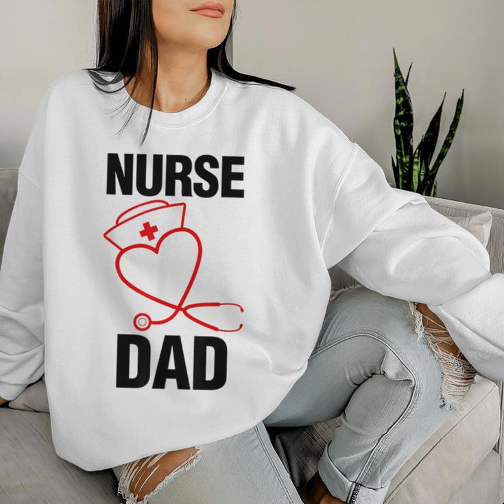 Krankenschwester Papa Frauen Krankenschwester Pflege Nursing Student Sweatshirt Frauen Geschenke für Sie