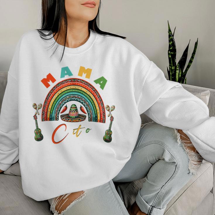 Mamacito Lustiger Mexikanischer Papa Cinco De Mayo Muttertag Sweatshirt Frauen Geschenke für Sie