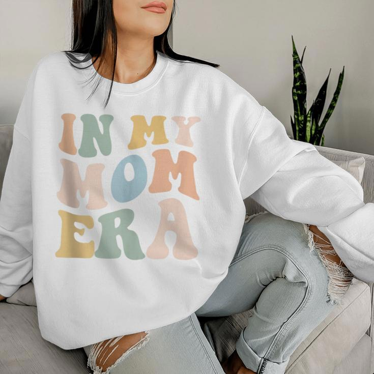 In My Mom Era Lover Groovy Retro Mama Mother's Day Women Sweatshirt Gifts for Her