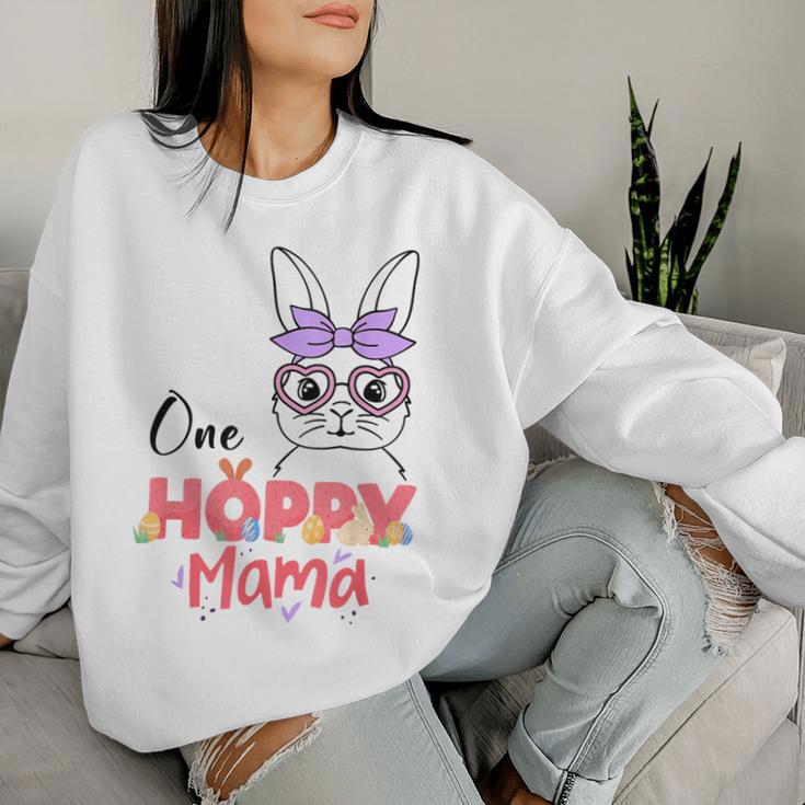 One Hoppy Mama Lustiger Hase Zum Ostertag Sweatshirt Frauen Geschenke für Sie