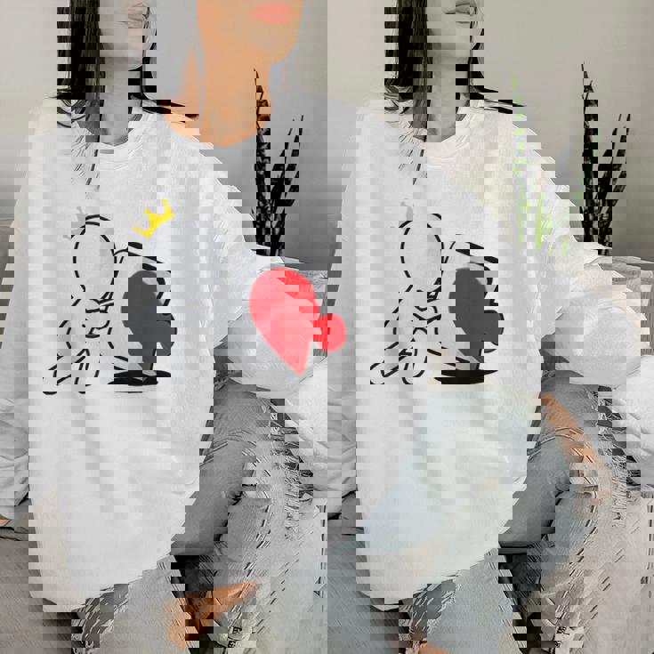 Puzzle Hombre Enamorado Humor Amor Sudadera Mujer Regalos para ella