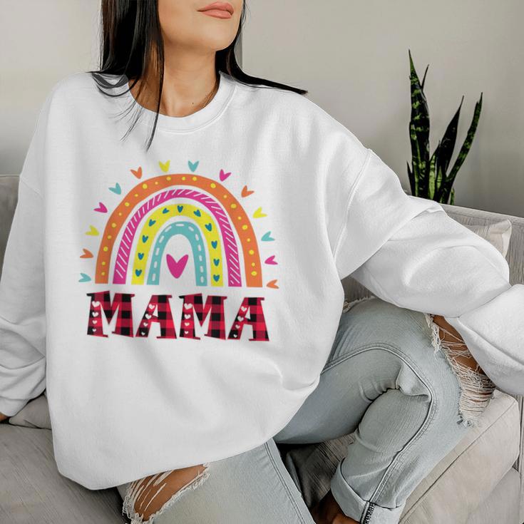 Regenbogen Mama Für Damen Lustige Muttertag Regenbogen Mama Sweatshirt Frauen Geschenke für Sie