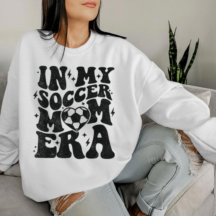 In My Soccer Mom Era Retro Soccer Mama Mother's Day Women Sweatshirt Gifts for Her